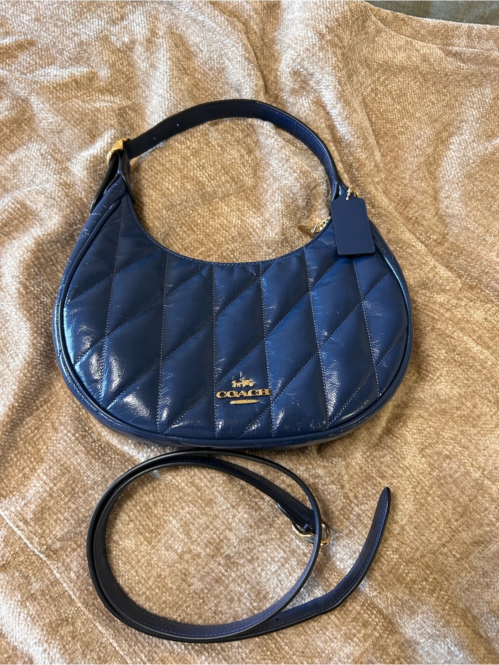 Coach Quilted Emily Shoulder Bag